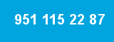 951 115 22 87 951 115 22 87